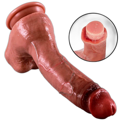 Caesar - 10.2 Inch Realistic Dildo - Real Skin Dildo
