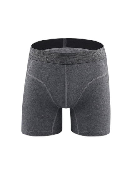 Men's Sport Anti-Chafing Cotton Boxer Briefs