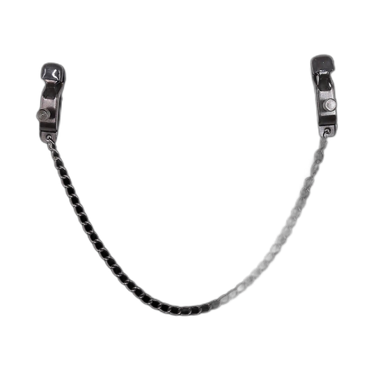 ruff GEAR Ultimate Nipple Clamps with Chain Black
