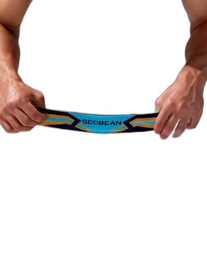 Men's Sport Splicing Lines Trunks