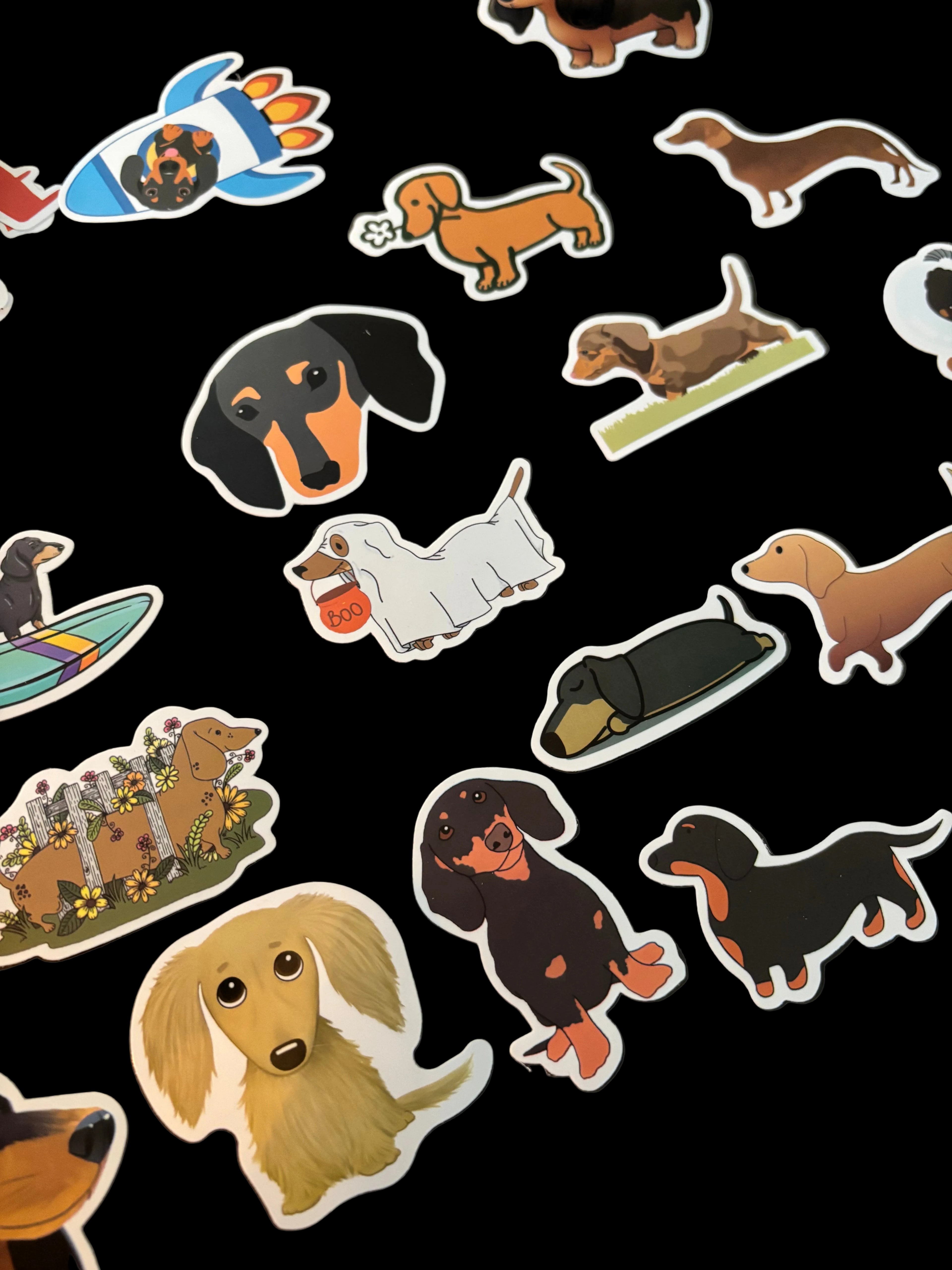 Dachshund Stickers 20 Pack