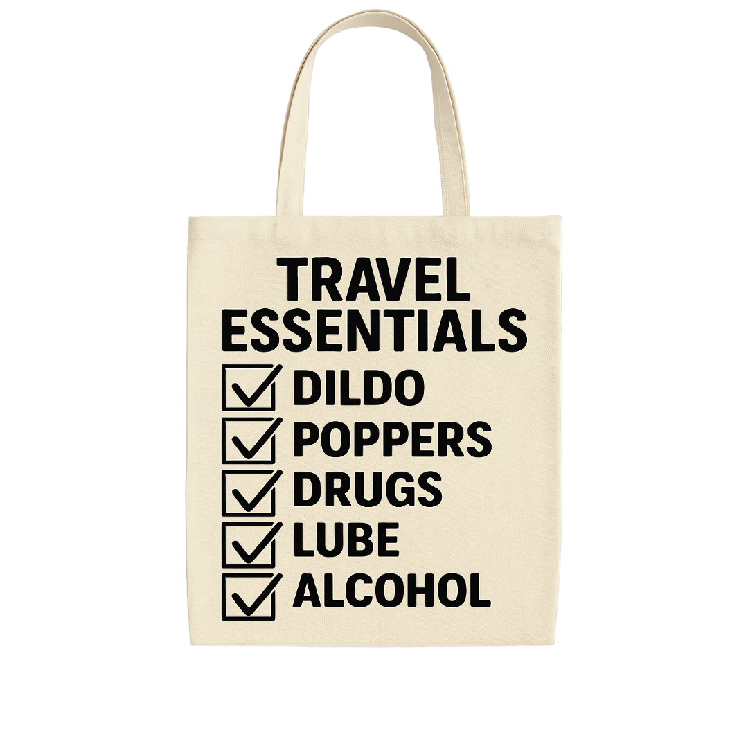 Travel Essentials Tote Bag