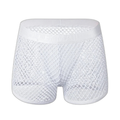 Jockmail 'Reveal All Fishnet' Underwear Shorts