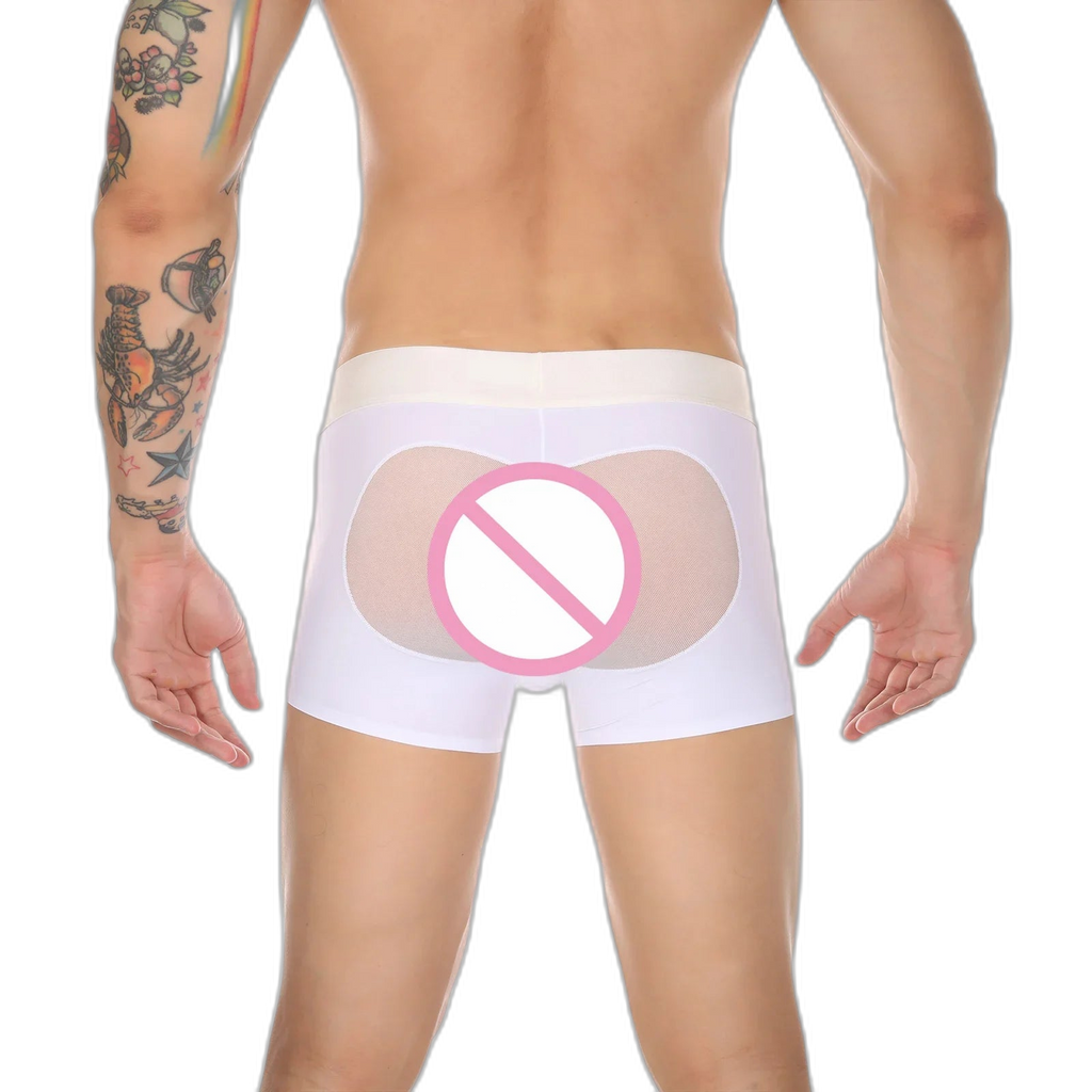 Lustful Heart Open Back Underwear For Men