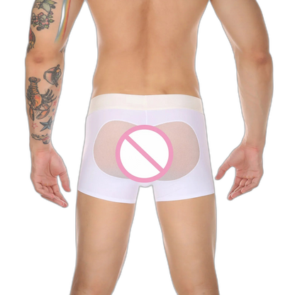 Lustful Heart Open Back Underwear For Men