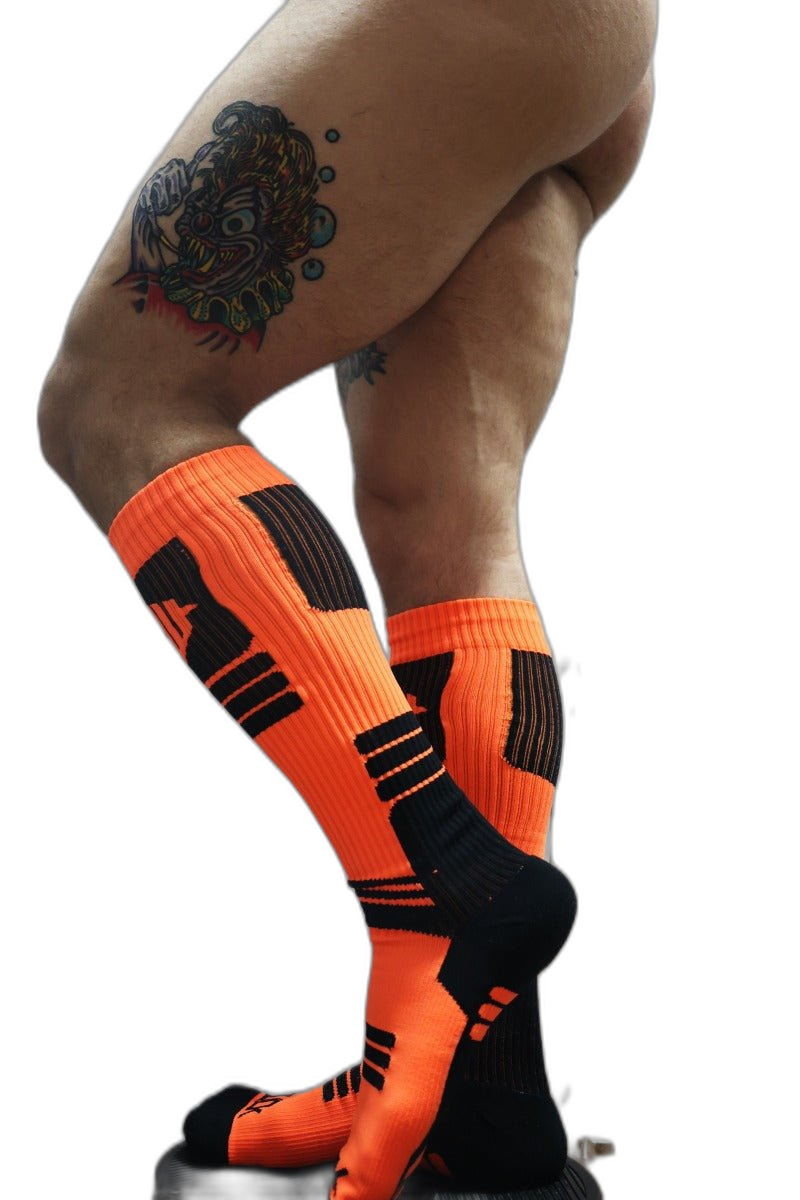 Breedwell Hypnotix Socks Neon Orange