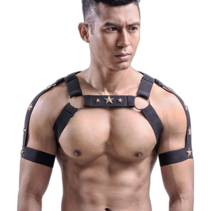 Fluorescent Glow In The Dark Elastic Harness