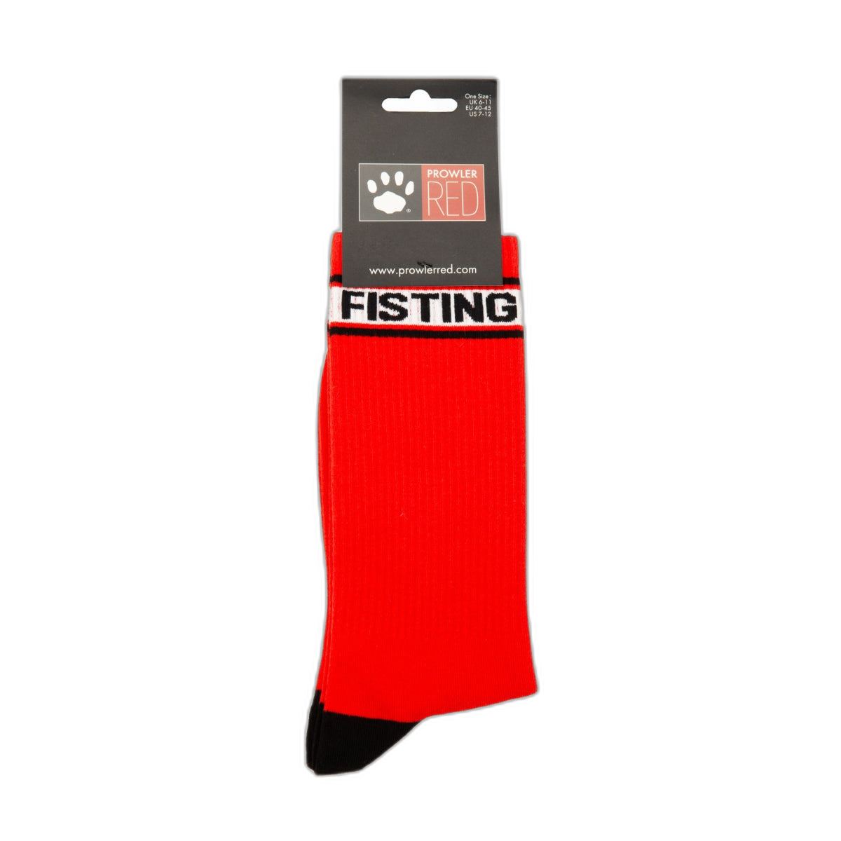 Prowler RED Fisting Socks Red Black White