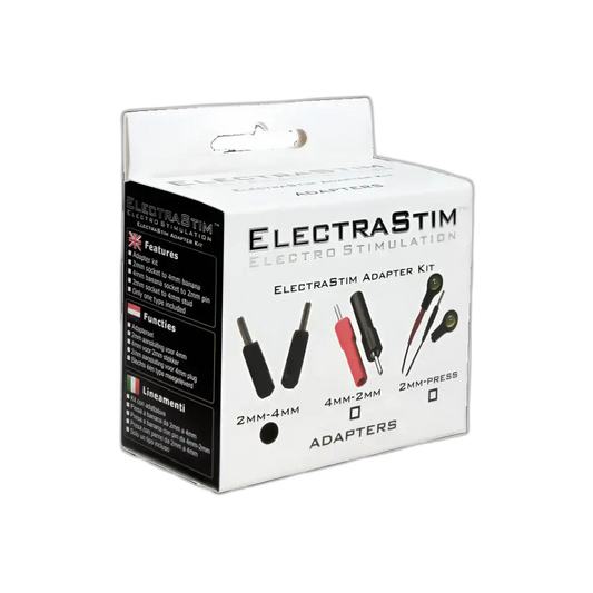ElectraStim 2mm Pin to 4mm Banana Plug Converter Kit