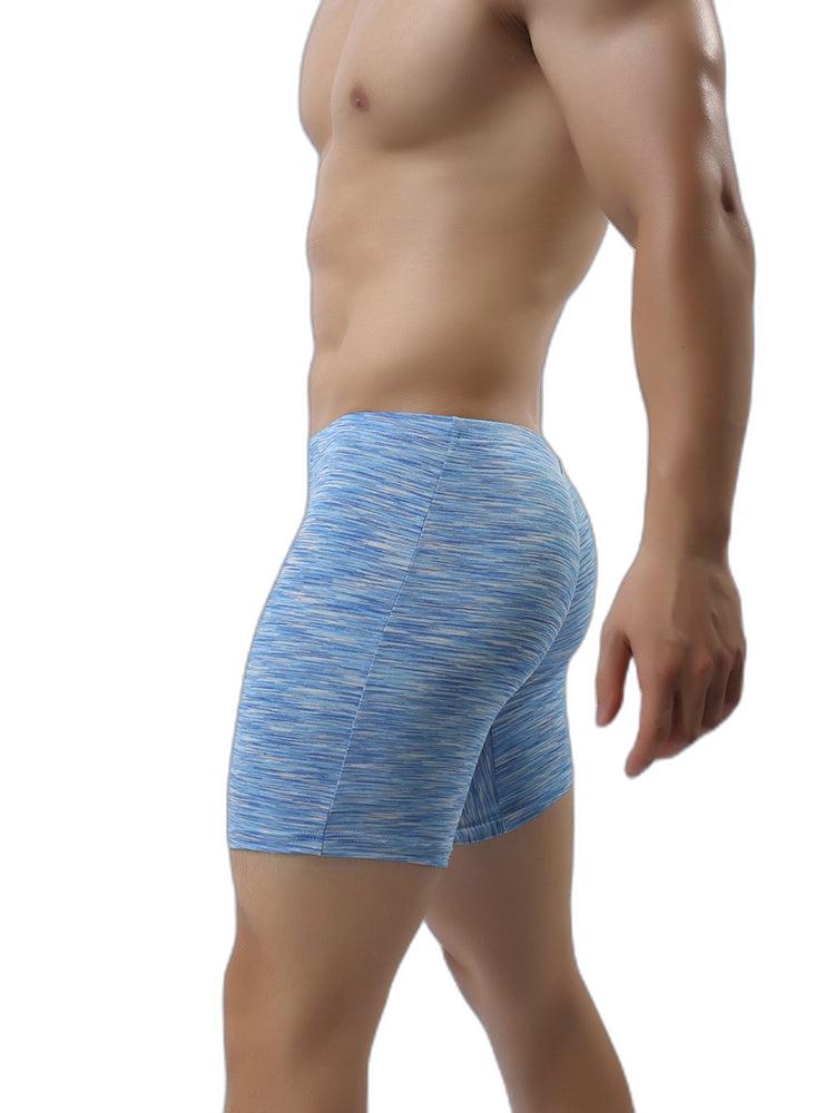 Men's Sport Anti-chafing Large Pouch Boxer Briefs
