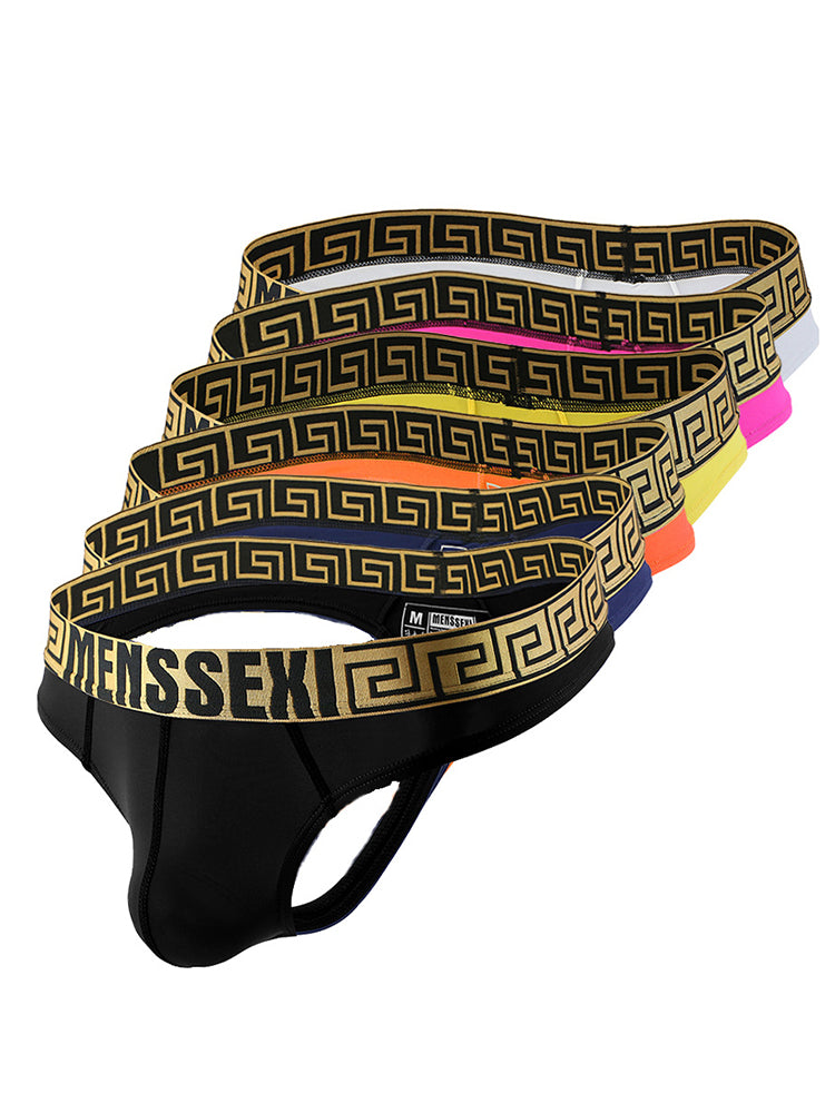 3 Pack Men's Sexy Soft Breathable Seamless Thong