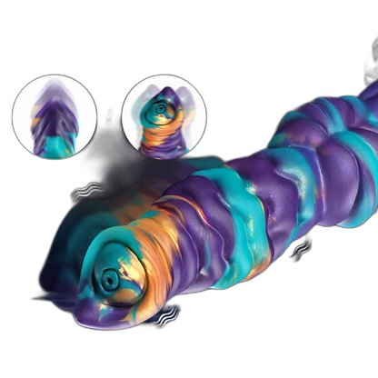 Alpha - 10 Inch Thrusting Dildo - Vibrator Dildo - Dog Dildo
