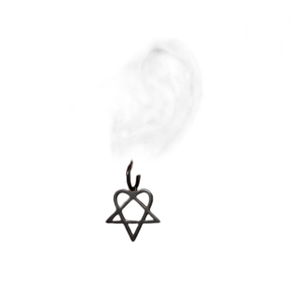 Heartagram Earrings