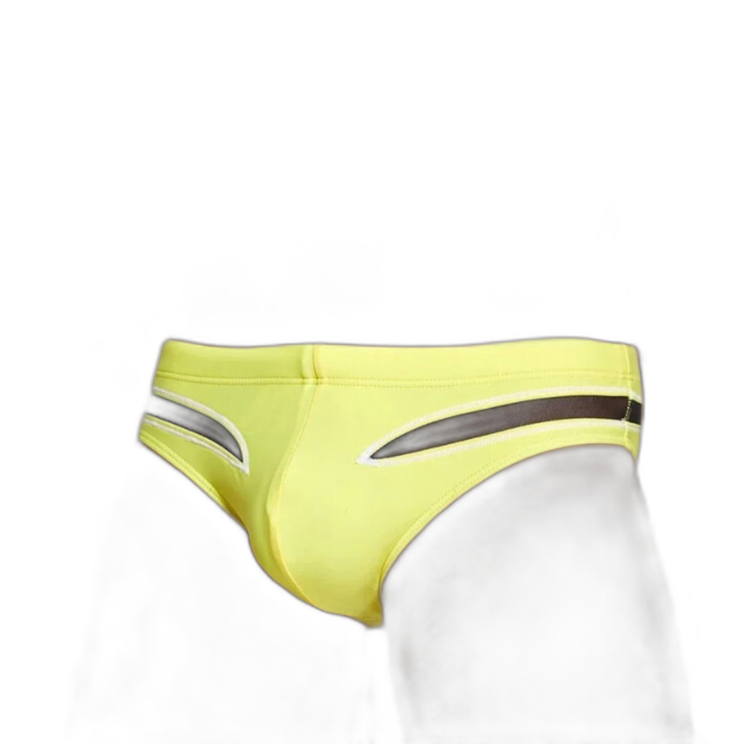 SEOBEAN Poolside Play Mesh Swim Briefs
