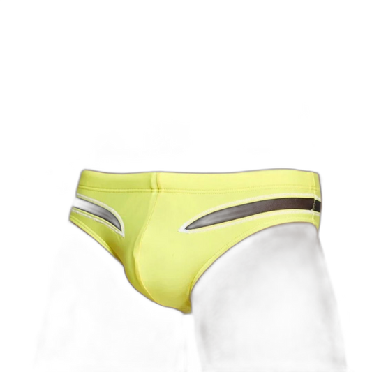 SEOBEAN Poolside Play Mesh Swim Briefs