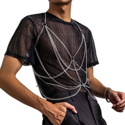 Stainless Steel Chain Body Harness