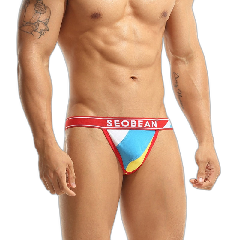 Seobean Color Block Jockstrap
