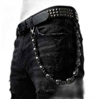 Skull Belt Chain