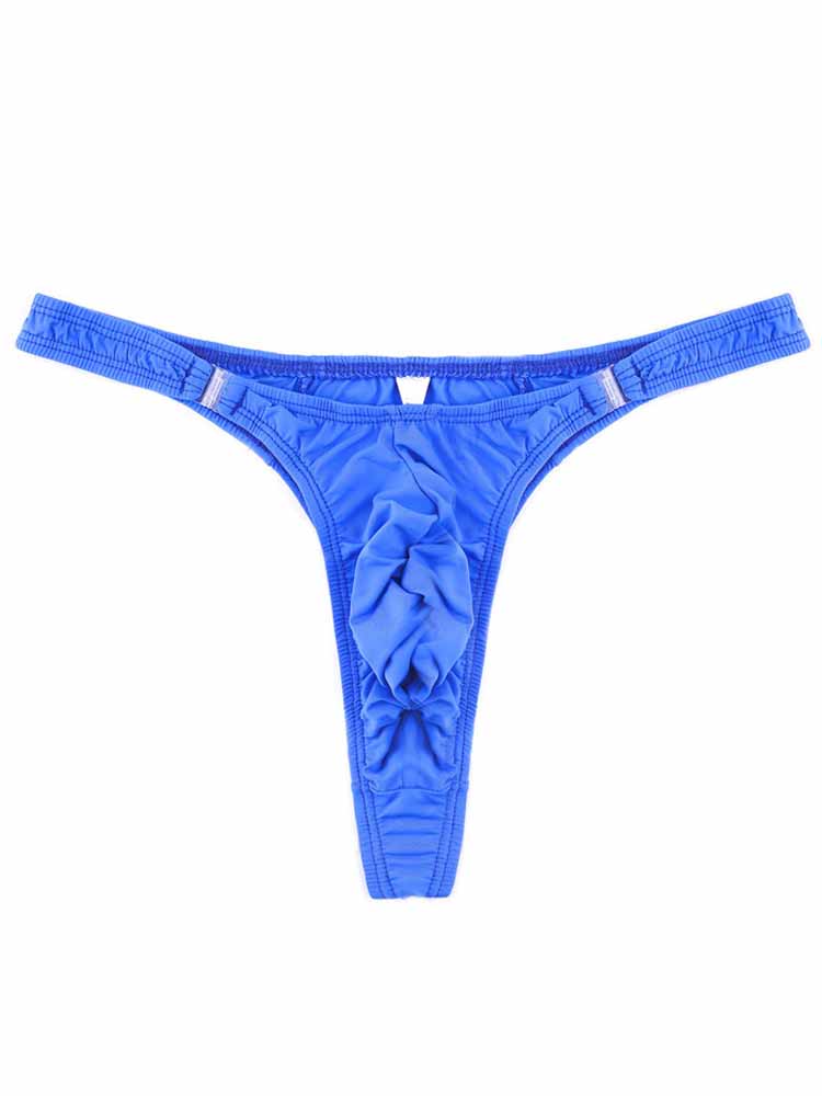 Men's Narrow Side Detachable Button Thong