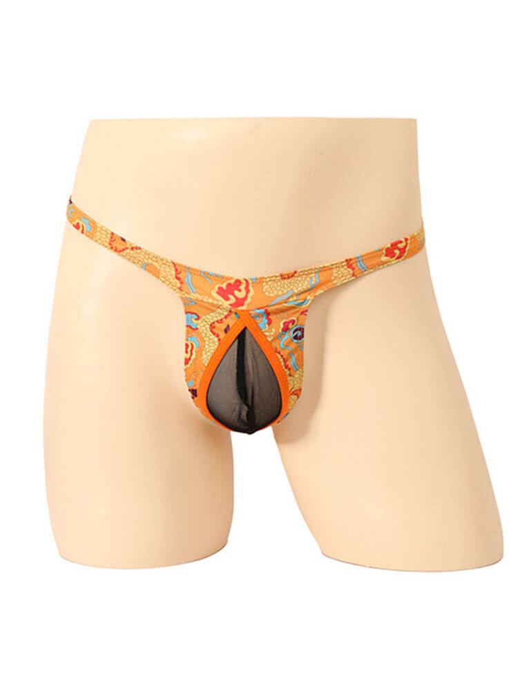 Men's Sexy Chinese-Style Thin-Strap Thong