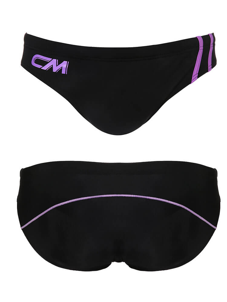 Men's Competitive Training Swim Briefs And Cap