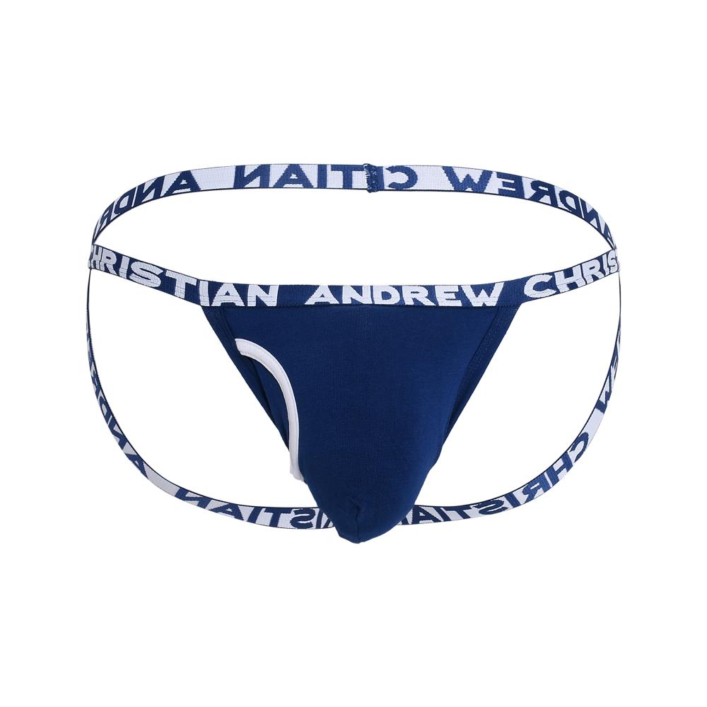 Andrew Christian Fly Jock w/ ALMOST NAKED® Navy