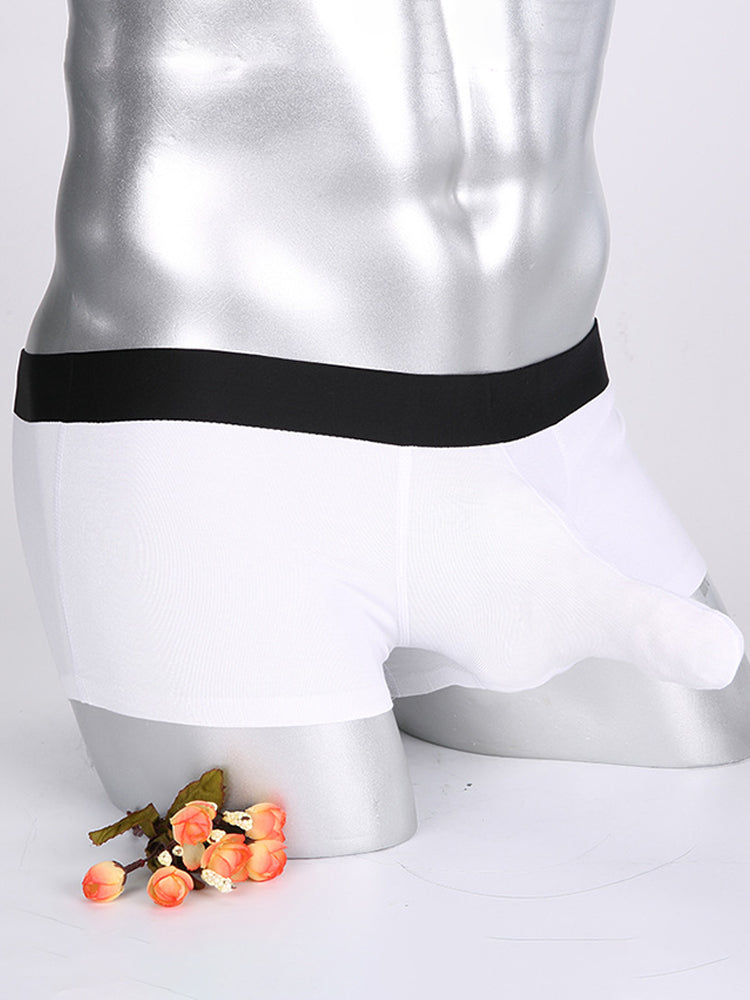 Men's Traceless Cotton Boxer Briefs