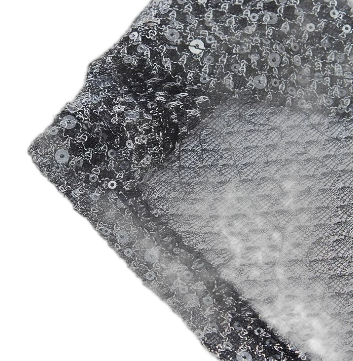 Sequin Mesh Tee