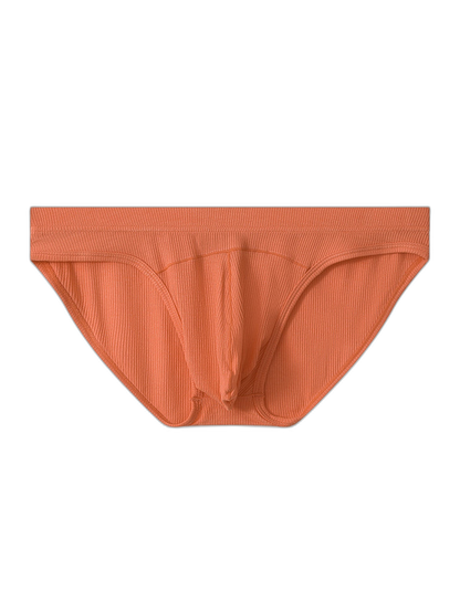 3 Pack Men's Sexy Threaded U-Shaped Briefs