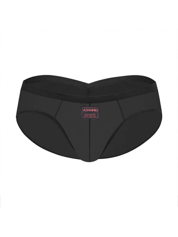 Men's Sexy Deep V Butt-Lifting Sheer Mesh Briefs