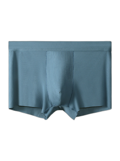 4 Pack Men's Ice Silk Seamless Trunks Underwear