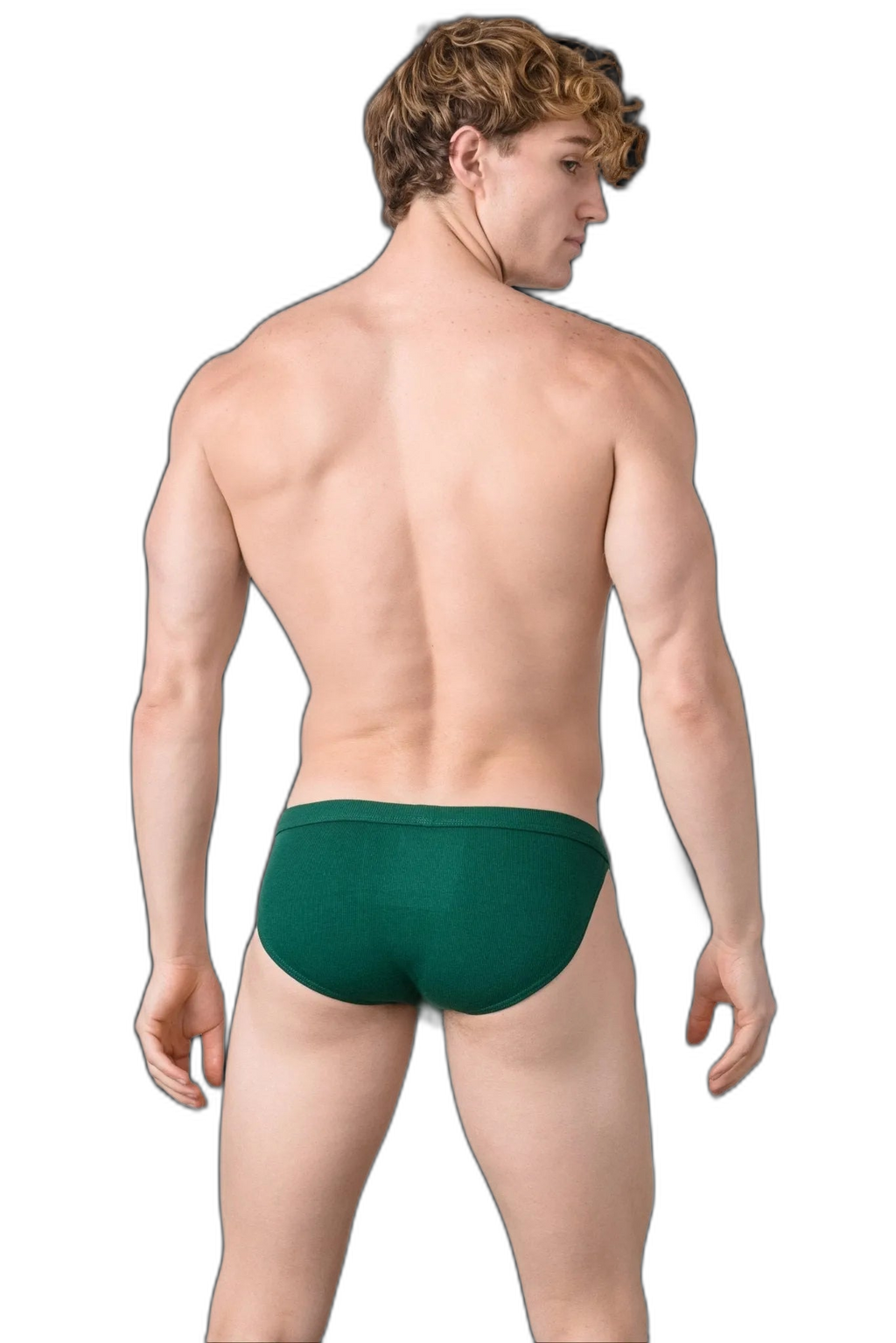 3 Pack RIBBED Tanga Briefs