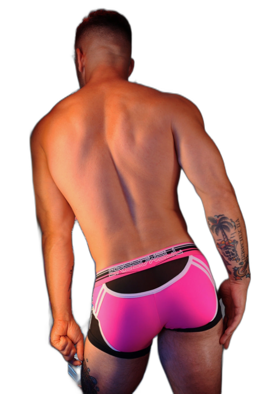 Breedwell Circuit Breaker Boxer Brief Neon Pink