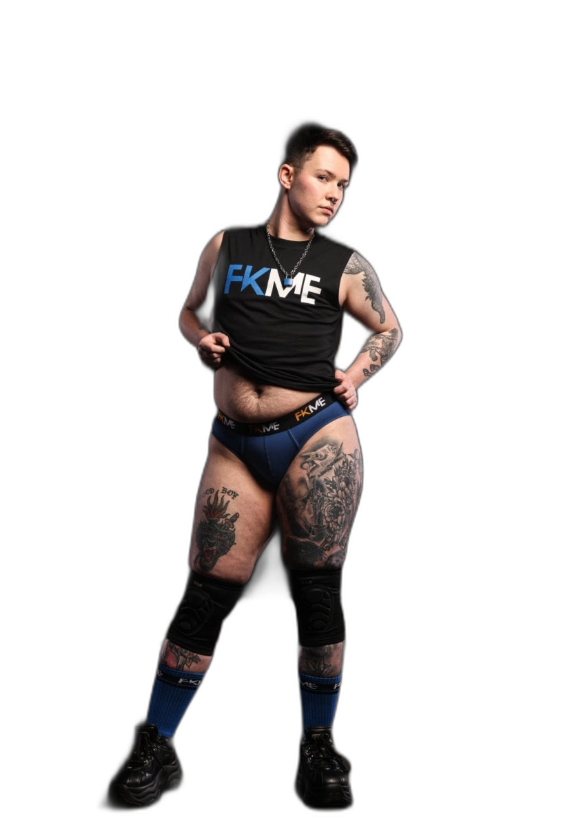 FKME Loud Briefs Blue