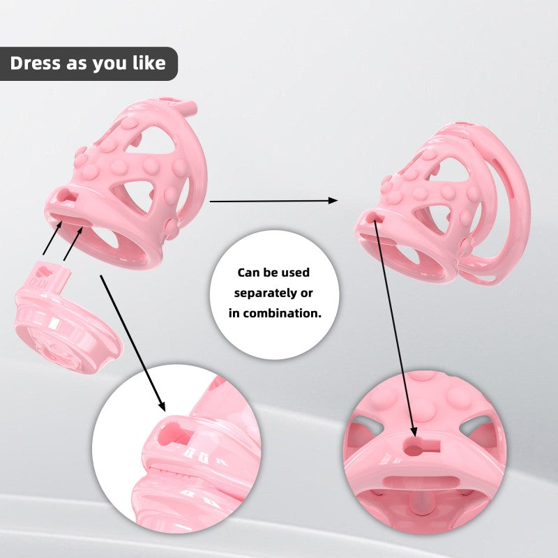 Butterfly Guardian Chastity Cage – Elegant Design, Comfortable Control & Customizable Wear