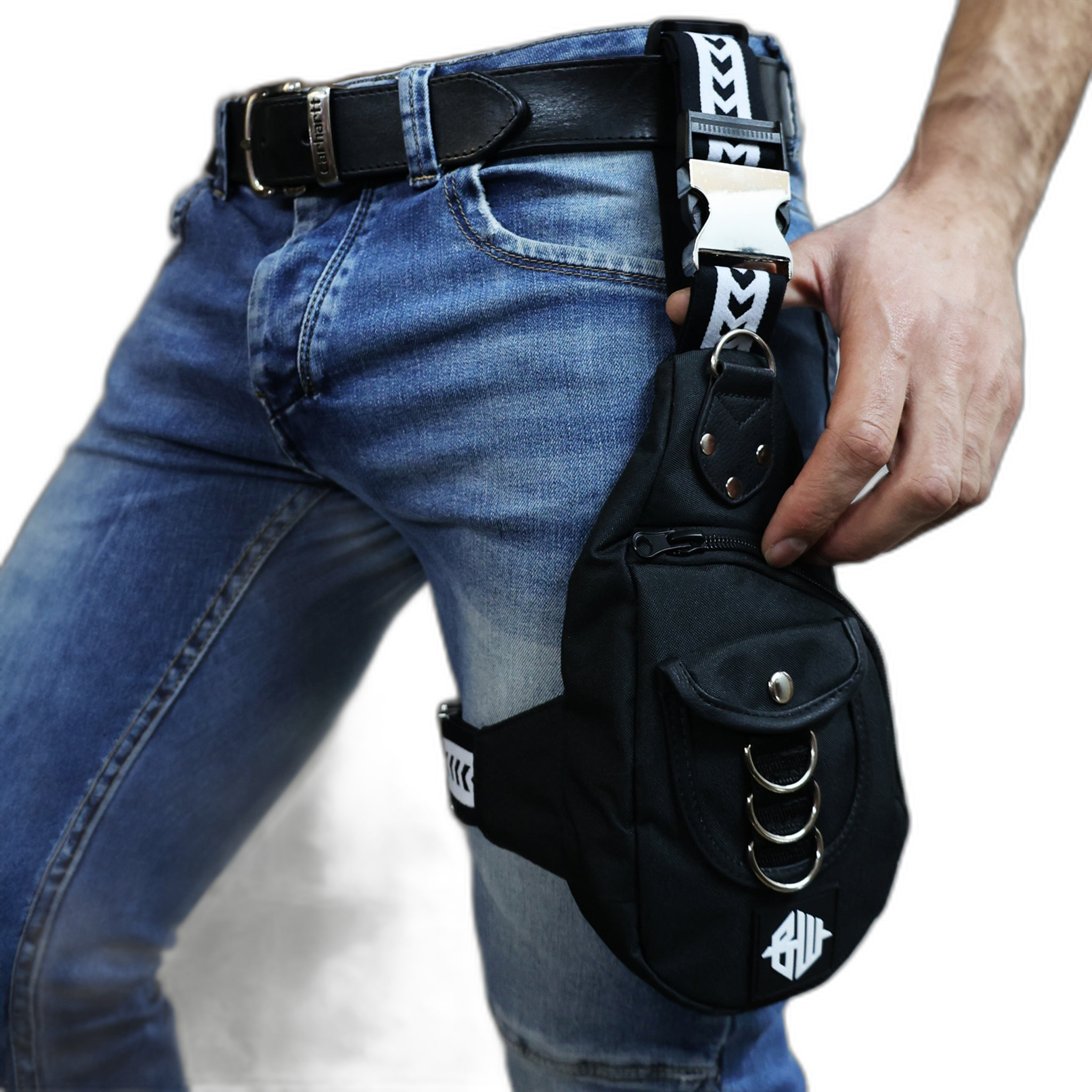 Breedwell Hustler Leg Bag Black