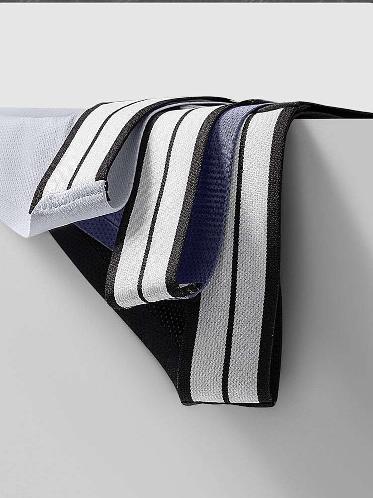 3 Pack Men’s Breathable Ice-Touch Athletic Briefs