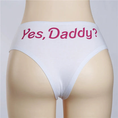 'Yes Daddy' Panties