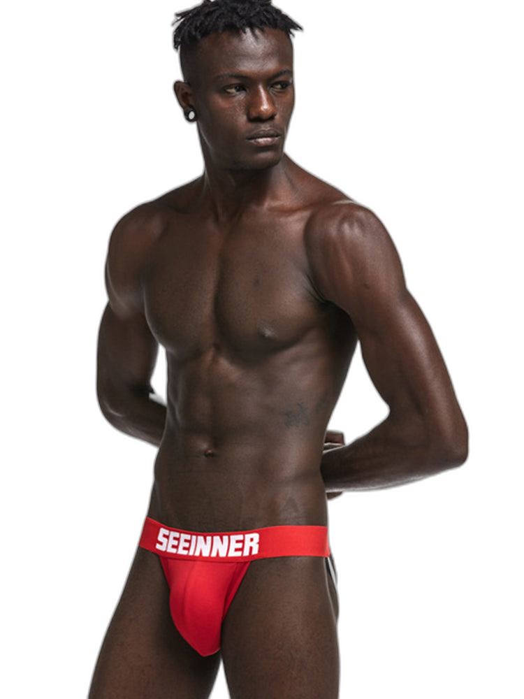 2 Pack Men's Cotton Stretch Jock Strap