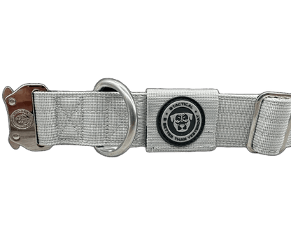 4cm Tactical Tracker Collar Grey