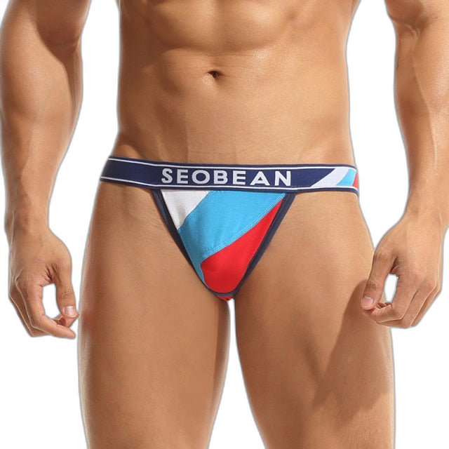 Seobean Color Block Jockstrap