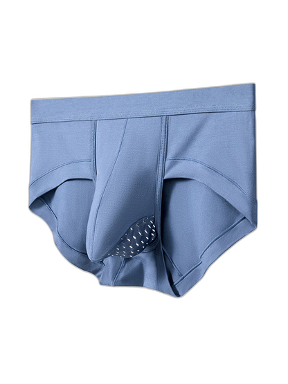 2 Pack Men's Breathable Pouch Separate Modal Briefs