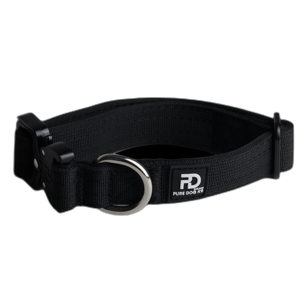 Pure Dog K9 Tactical Collar Black