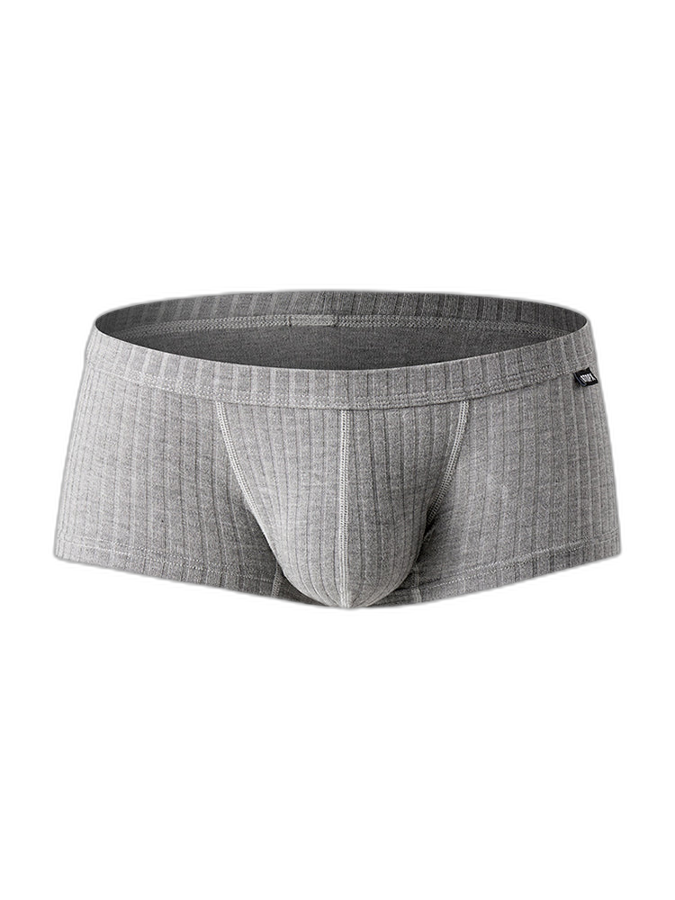 Men's Threaded Fabric U-Raised Low Rise Trunks