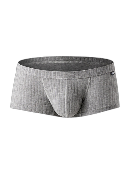 Men's Threaded Fabric U-Raised Low Rise Trunks