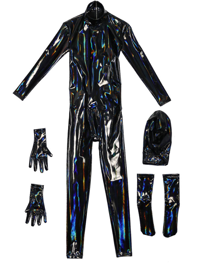 Men's Mirror Dazzle Full Wrap Tights Jumpsuit