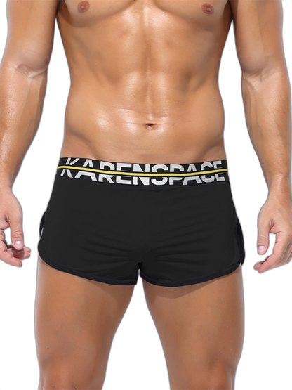 2 Pack Men's Comfortable Lounge Sport Boxer Briefs