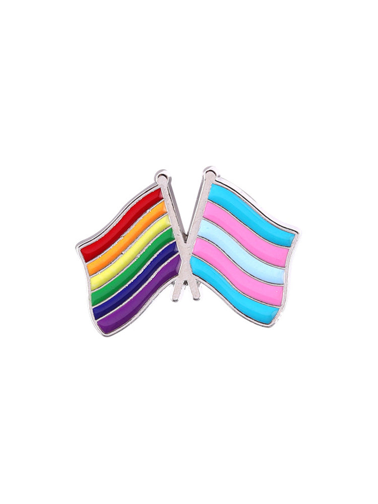 Lgbt Creative Love Flag Hot Air Balloon Pin