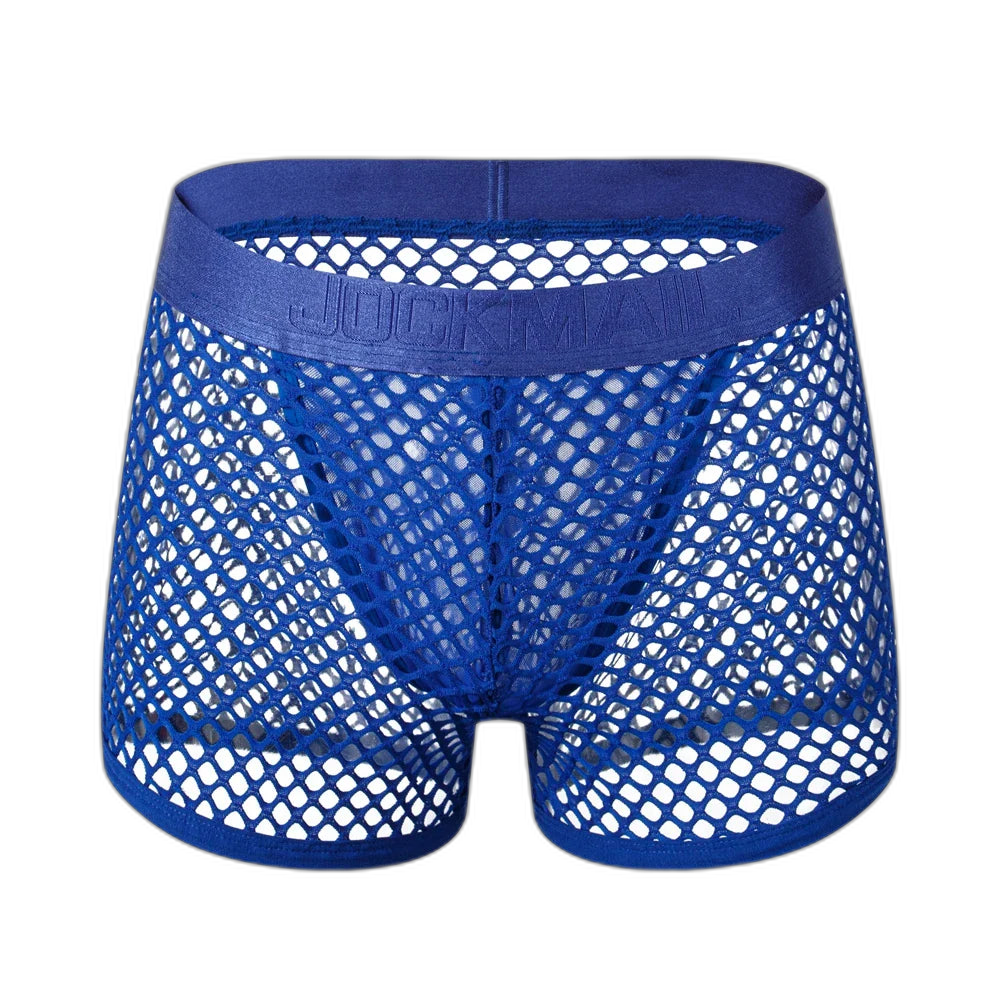 Jockmail 'Reveal All Fishnet' Underwear Shorts