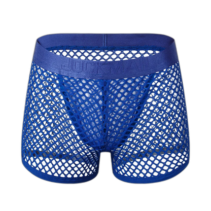 Jockmail 'Reveal All Fishnet' Underwear Shorts